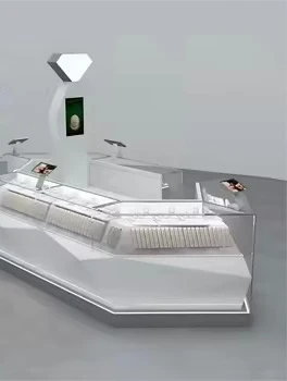 جیولری گلاس شوکیس مال کیوسک