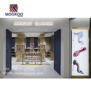 جوتا اسٹور ڈسپلے کے لئے ریک