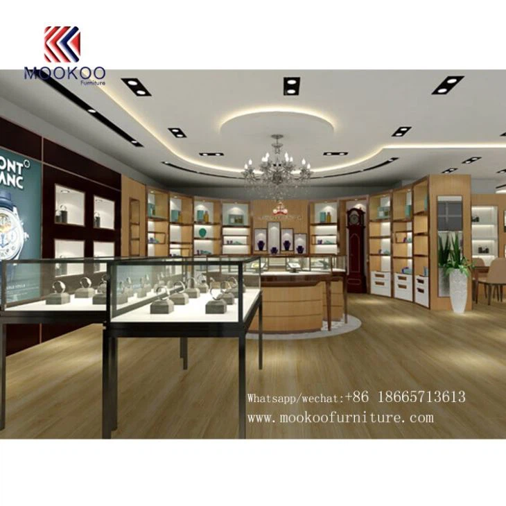3D Rendering Jewelry Shop Design
