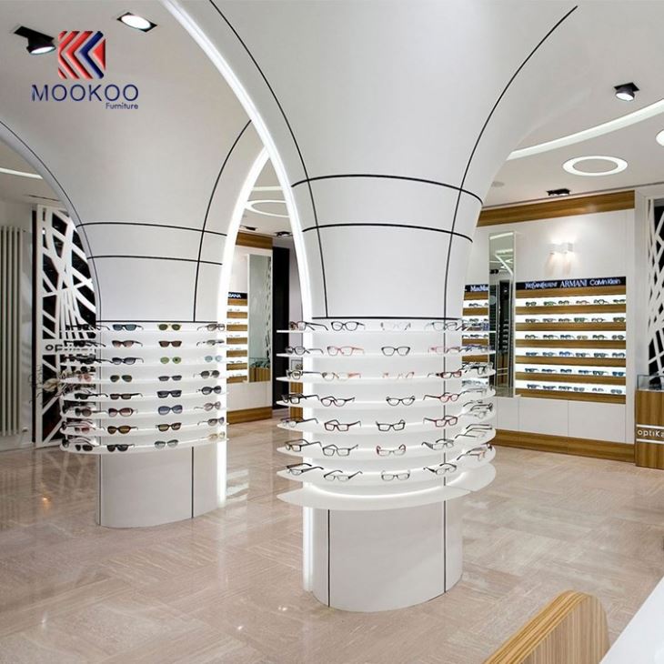 Sunglasses Shop Interior Decoration Dispaly Wall