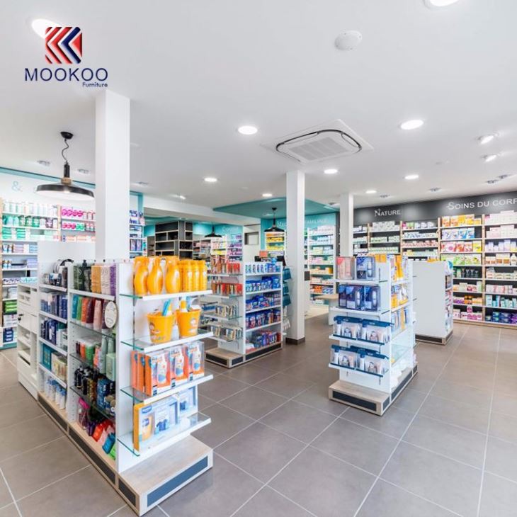 Retail Pharmacy Shop Counter Design