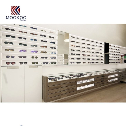 شیشوں کی دکان کے لئے نئے ڈیزائن شوکیس سازوسامان