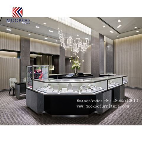 حیرت انگیز اعلی معیار کے جدید جیولری کاؤنٹر ڈیزائن