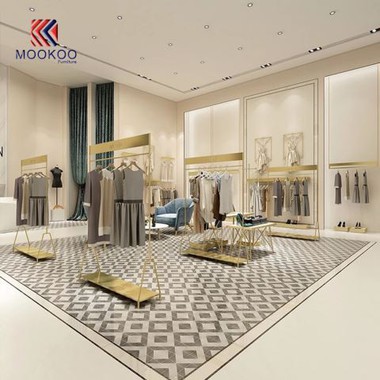 کپڑے کی دکان ڈسپلے ریک