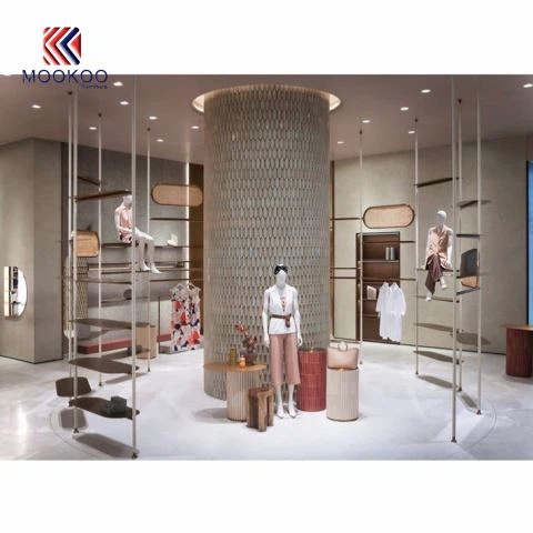 کپڑے کی دکان کا فرنیچر ڈیزائن