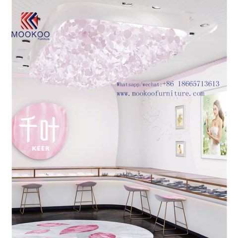 فیشن استعمال شدہ اپنی مرضی کے مطابق جواہرات کے شوکیس برائے فروخت