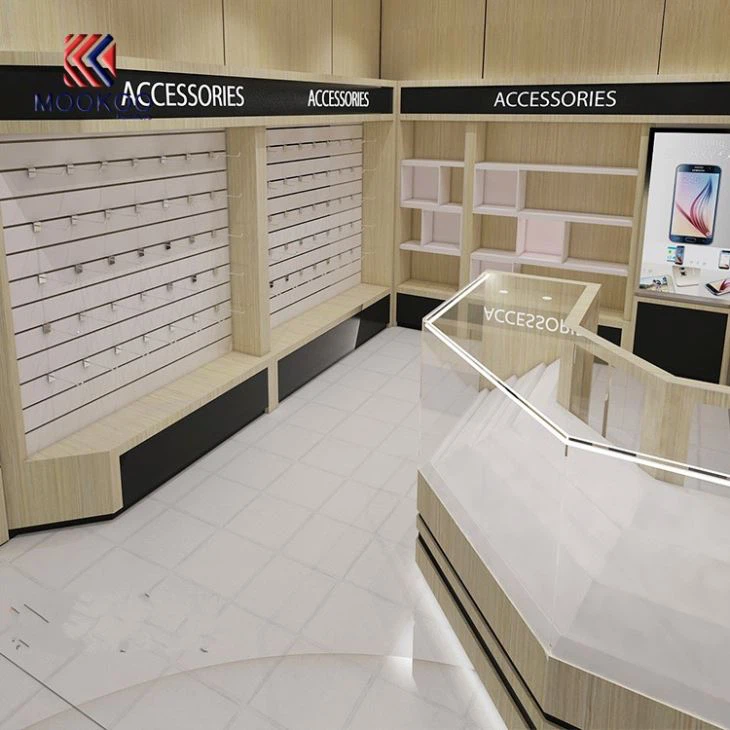 Shop Wooden Display Kiosk