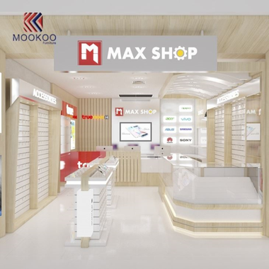 موبائل فون کی دکان کا فرنیچر شوکیس