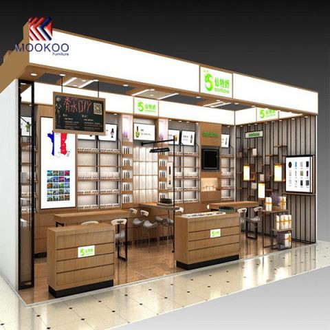 کاسمیٹک ڈسپلے سجاوٹ سٹور ڈیزائن