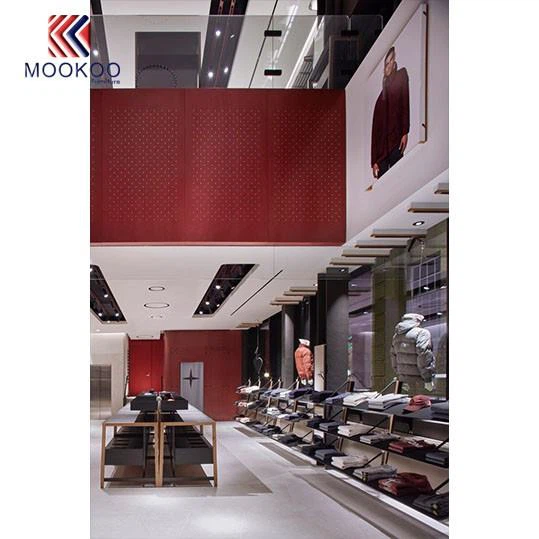 Wall Clothes Display Shelves